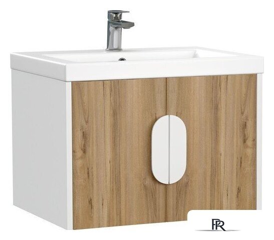  Cersanit Тумба под умывальник Como 60 69341 (орех) - Изображение №1 — Интернет-магазин ПроЗаказ