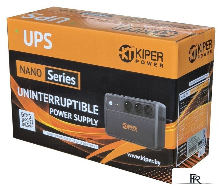 Источник бесперебойного питания Kiper Power Nano 850 (850VA/480W) - Изображение №3 — Интернет-магазин ПроЗаказ