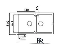 Кухонная мойка Elleci Best 450 Undermount Antracite G59 LGB45059BSO - Изображение №3 — Интернет-магазин ПроЗаказ