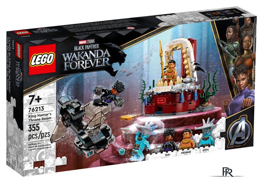 Конструктор LEGO Marvel 76213 Тронный зал короля Нэмора - Изображение №1 — Интернет-магазин ПроЗаказ
