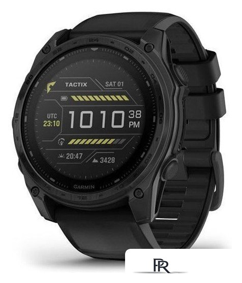 Умные часы Garmin Tactix 8 AMOLED 47 мм (с черным силиконовым ремешком) - Изображение №2 — Интернет-магазин ПроЗаказ