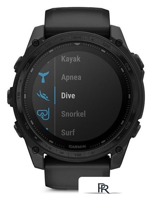 Умные часы Garmin Tactix 8 AMOLED 47 мм (с черным силиконовым ремешком) - Изображение №7 — Интернет-магазин ПроЗаказ