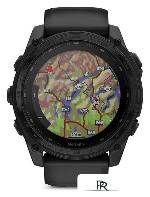 Умные часы Garmin Tactix 8 AMOLED 47 мм (с черным силиконовым ремешком) - Изображение №5 — Интернет-магазин ПроЗаказ