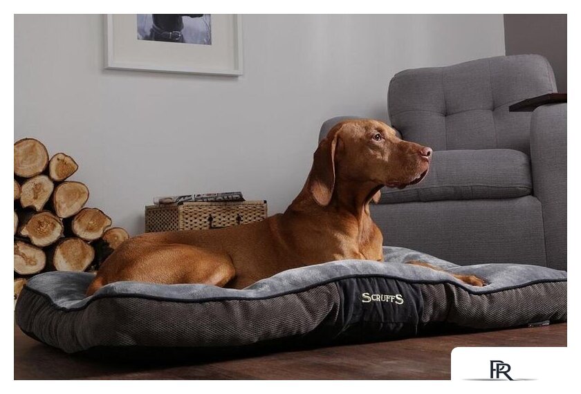 Лежак Scruffs Chester Матрас 100 см (серый) - Изображение №2 — Интернет-магазин ПроЗаказ