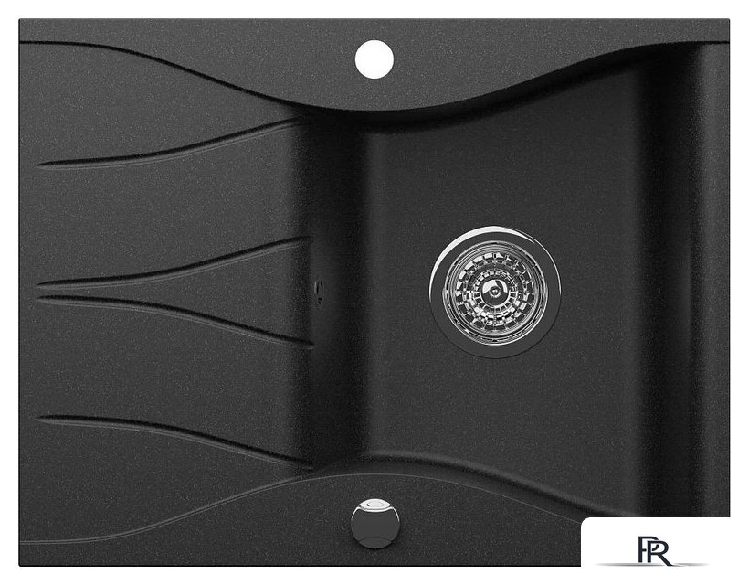 Кухонная мойка Kernau KGS O 4565 1B1D Black Metallic - Изображение №1 — Интернет-магазин ПроЗаказ