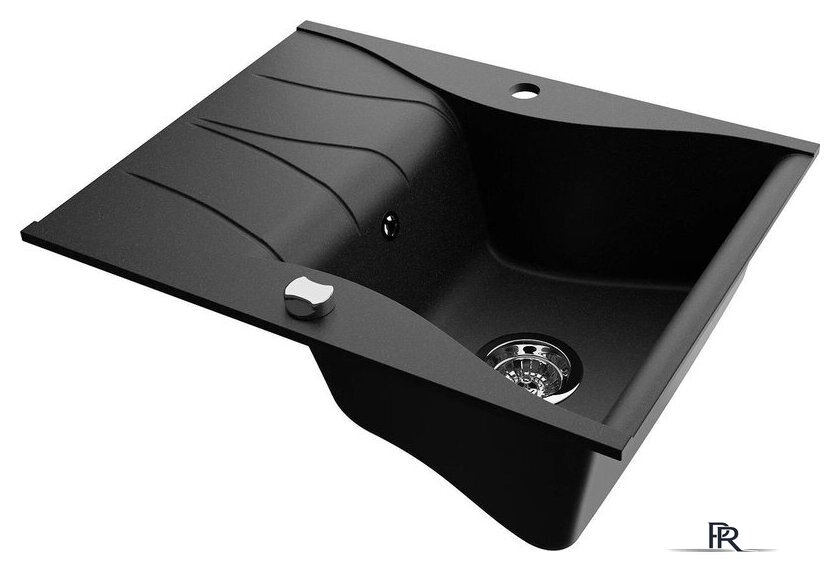 Кухонная мойка Kernau KGS O 4565 1B1D Black Metallic - Изображение №3 — Интернет-магазин ПроЗаказ