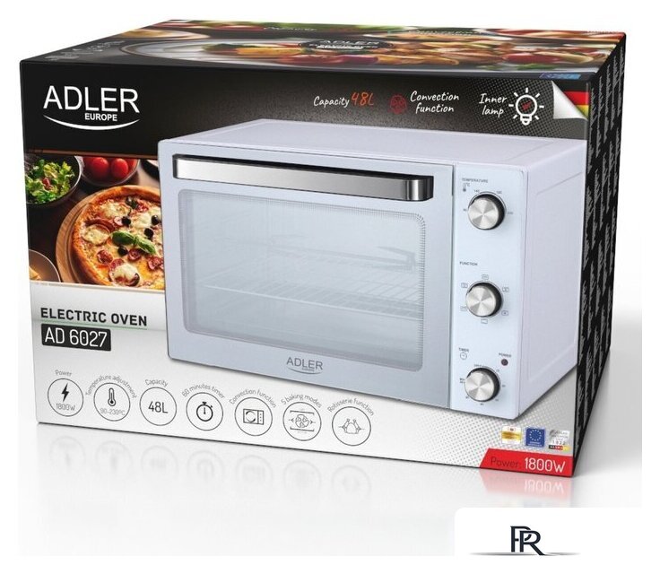 Мини-печь Adler AD 6027 - Изображение №11 — Интернет-магазин ПроЗаказ