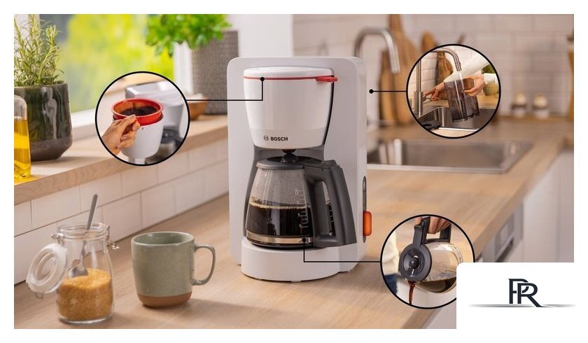 Капельная кофеварка Bosch MyMoment TKA3M131 - Изображение №3 — Интернет-магазин ПроЗаказ