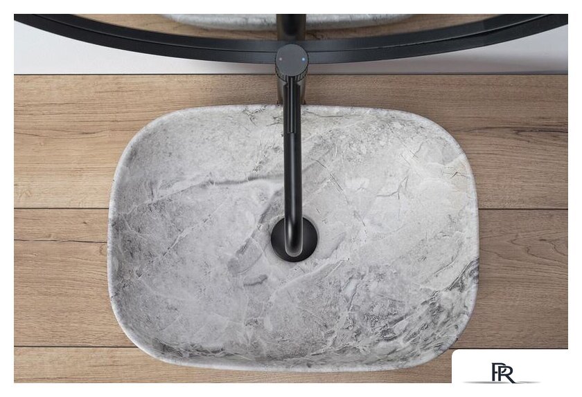 Умывальник Rea Livia (камень матовый) - Изображение №4 — Интернет-магазин ПроЗаказ