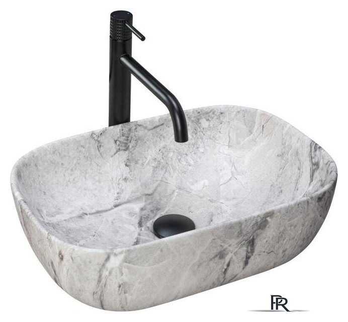 Умывальник Rea Livia (камень матовый) - Изображение №1 — Интернет-магазин ПроЗаказ