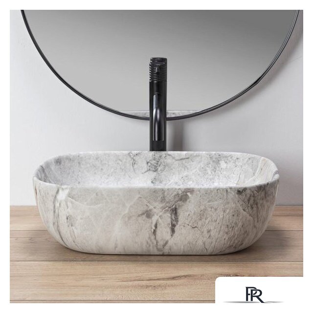 Умывальник Rea Livia (камень матовый) - Изображение №3 — Интернет-магазин ПроЗаказ