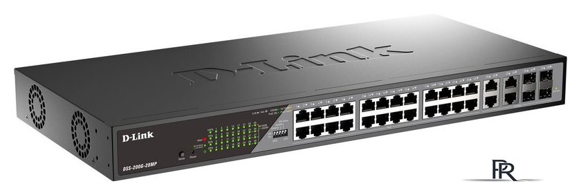 Управляемый коммутатор 2-го уровня D-Link DSS-200G-28MP/A1A - Изображение №2 — Интернет-магазин ПроЗаказ