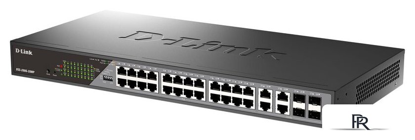 Управляемый коммутатор 2-го уровня D-Link DSS-200G-28MP/A1A - Изображение №3 — Интернет-магазин ПроЗаказ