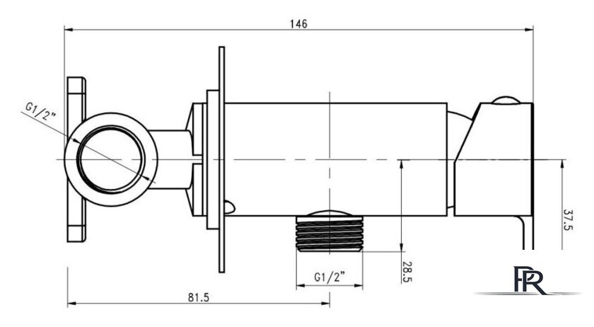 Гигиенический душ Gross Aqua Bidet GA042601C - Изображение №2 — Интернет-магазин ПроЗаказ