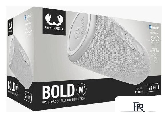Беспроводная колонка Fresh'n Rebel Bold M2 (ice grey) - Изображение №10 — Интернет-магазин ПроЗаказ