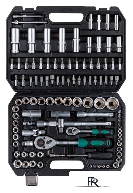 Универсальный набор инструментов Волат 18520-108 (108 предметов) - Изображение №4 — Интернет-магазин ПроЗаказ