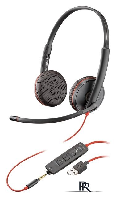 Офисная гарнитура Plantronics Blackwire C3225 USB-A - Изображение №1 — Интернет-магазин ПроЗаказ