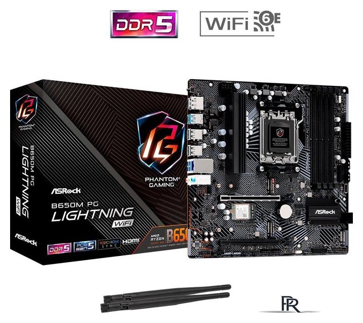 Материнская плата ASRock B650M PG Lightning WiFi - Изображение №6 — Интернет-магазин ПроЗаказ