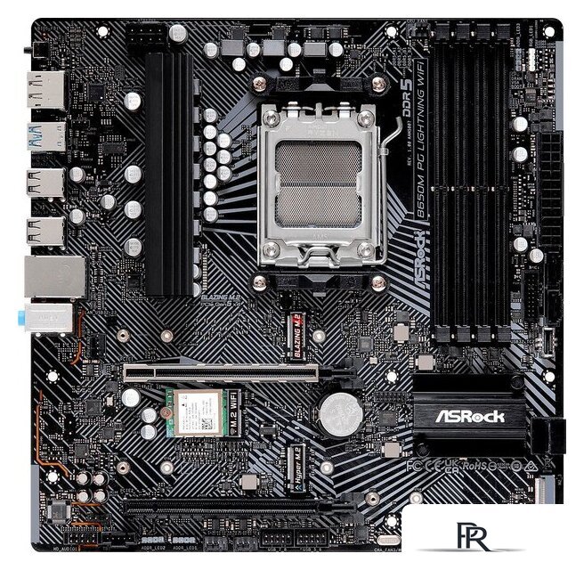 Материнская плата ASRock B650M PG Lightning WiFi - Изображение №2 — Интернет-магазин ПроЗаказ
