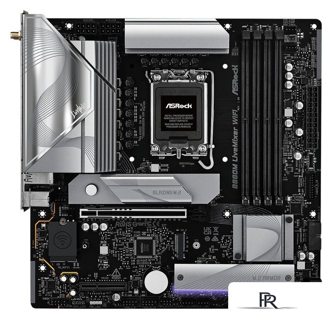 Материнская плата ASRock B860M LiveMixer WiFi - Изображение №1 — Интернет-магазин ПроЗаказ
