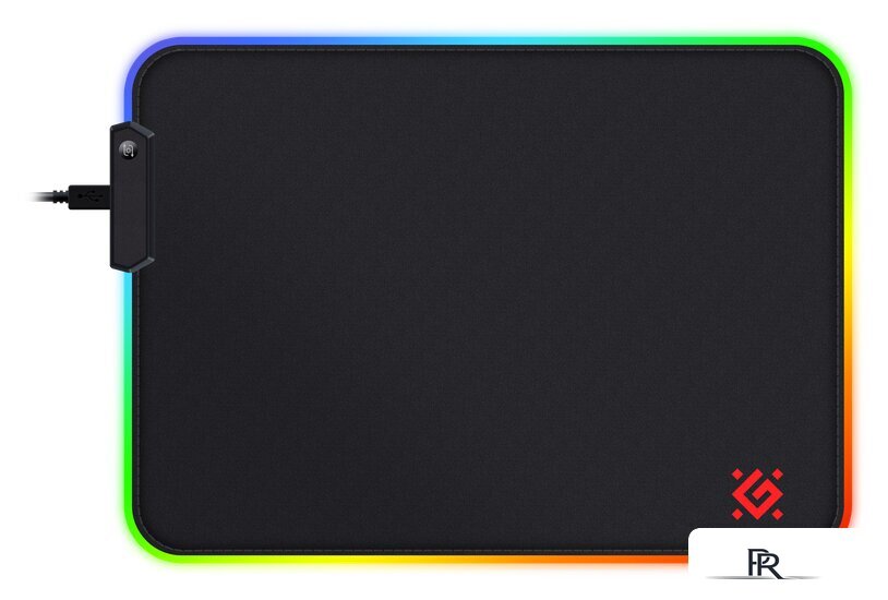 Коврик для мыши Defender Black L Light - Изображение №1 — Интернет-магазин ПроЗаказ