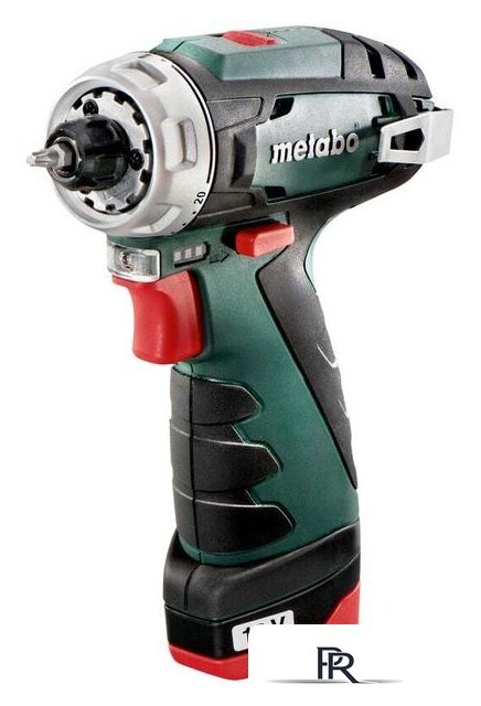 Дрель-шуруповерт Metabo PowerMaxx BS Basic 600984500 (с 2-мя АКБ, кейс) - Изображение №2 — Интернет-магазин ПроЗаказ