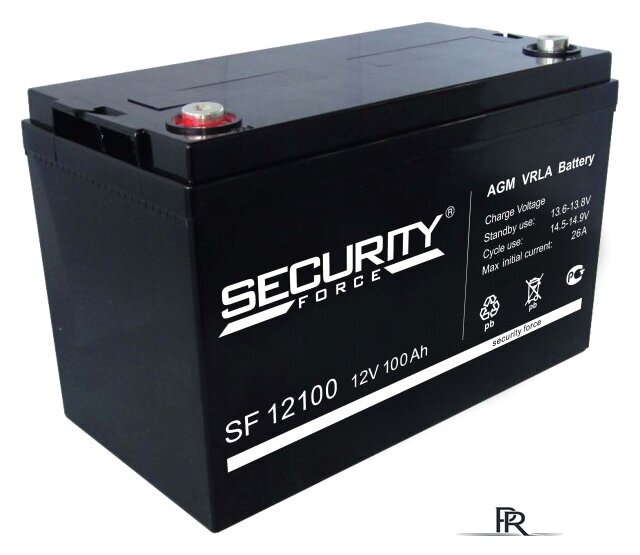 Аккумулятор для ИБП Security Force SF 12100 (12В/100 А·ч) - Изображение №1 — Интернет-магазин ПроЗаказ