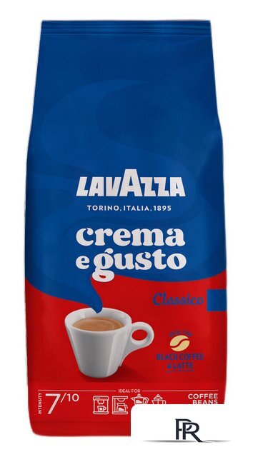 Кофе Lavazza Crema e Gusto Classico в зернах 1 кг - Изображение №1 — Интернет-магазин ПроЗаказ