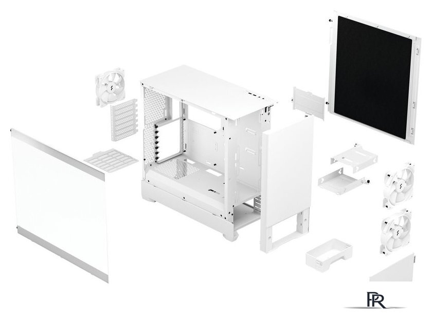 Корпус Fractal Design Pop Silent White TG Clear Tint FD-C-POS1A-04 - Изображение №12 — Интернет-магазин ПроЗаказ