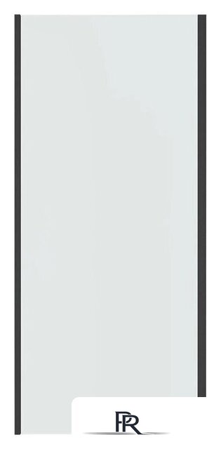 Душевая стенка Niagara Nova NG-A80GR-34 80х195 (графит/прозрачное стекло) - Изображение №1 — Интернет-магазин ПроЗаказ