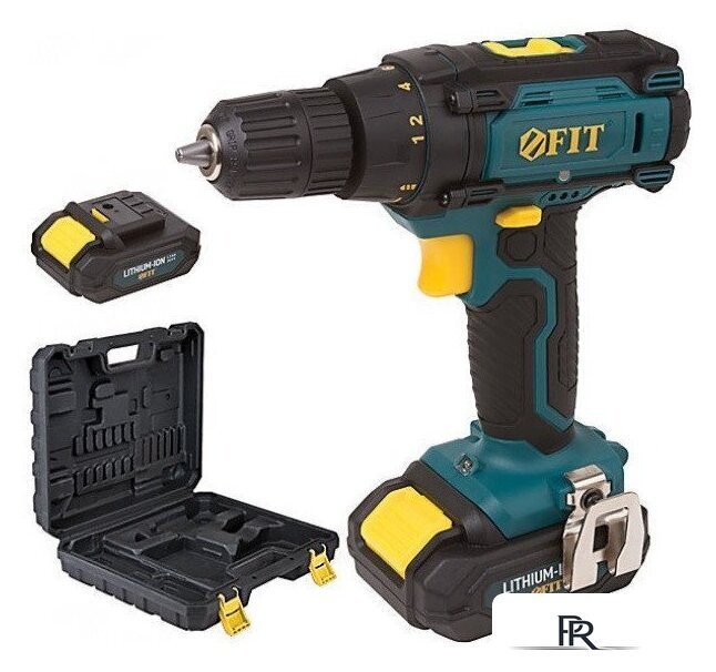 Дрель-шуруповерт FIT CD-14WC (с 2-мя АКБ, кейс) - Изображение №1 — Интернет-магазин ПроЗаказ