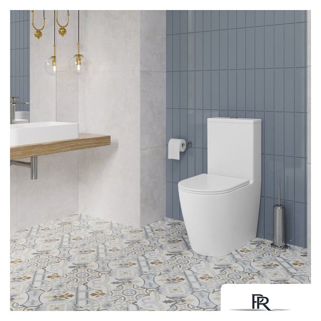 Унитаз напольный Lauter Vortex 2110022VF + гигиенический душ Sano 21LT1294GL - Изображение №14 — Интернет-магазин ПроЗаказ