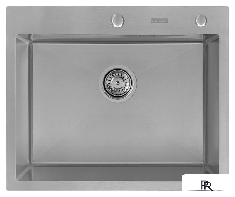 Кухонная мойка ARFEKA Eco AR 60x50 + Japeto + CL AR + DS AR (Satin, с дозатором и коландером) - Изображение №5 — Интернет-магазин ПроЗаказ