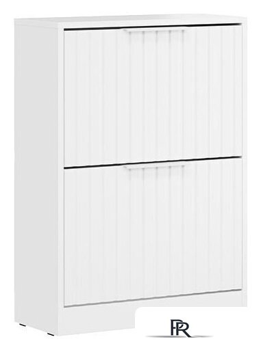 Тумба для обуви Трия Хилтон 303.012.000 (белый снег/белый матовый) - Изображение №1 — Интернет-магазин ПроЗаказ