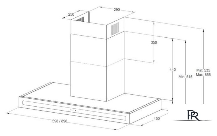 Кухонная вытяжка Korting KHC 6877 N - Изображение №2 — Интернет-магазин ПроЗаказ