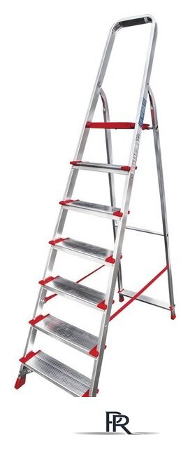 Лестница-стремянка Новая высота NV 511 алюминиевая индустриальная 7 ступеней (5110107) - Изображение №1 — Интернет-магазин ПроЗаказ