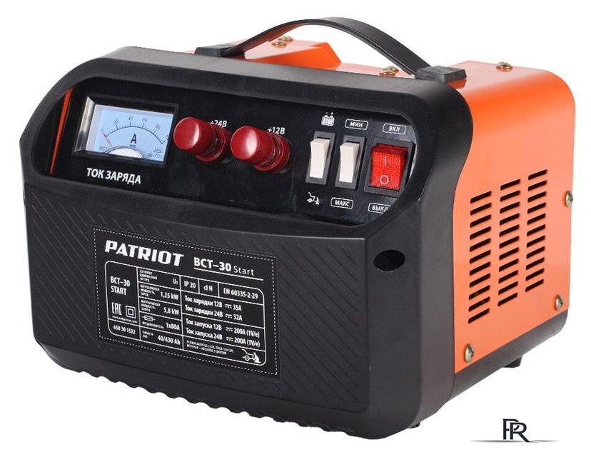 Пуско-зарядное устройство Patriot BCT-30 Start - Изображение №1 — Интернет-магазин ПроЗаказ