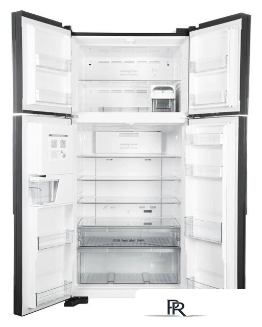 Четырёхдверный холодильник Hitachi R-W660PUC7GGR - Изображение №4 — Интернет-магазин ПроЗаказ