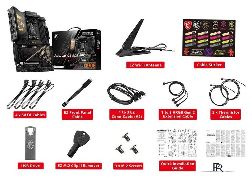 Материнская плата MSI MEG X870E Ace Max - Изображение №6 — Интернет-магазин ПроЗаказ