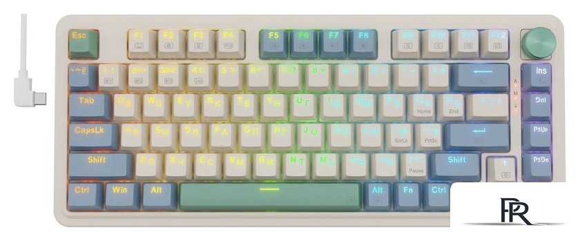 Клавиатура Redragon Ucal Pro (бежевый/зеленый) - Изображение №1 — Интернет-магазин ПроЗаказ
