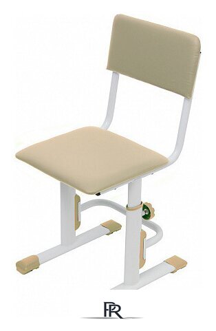 Ученический стул Polini Kids City/Smart L (белый/макиато) - Изображение №1 — Интернет-магазин ПроЗаказ