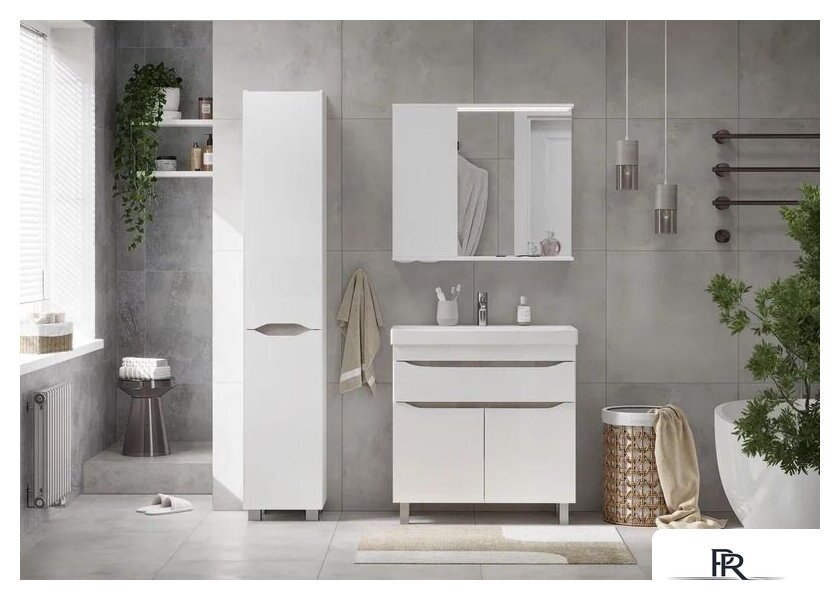  Volna Тумба под умывальник Lake 80.2D.1Y - Изображение №6 — Интернет-магазин ПроЗаказ