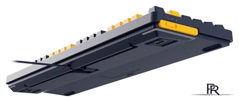 Клавиатура Rapoo V500 Pro Multimode 2024 (темно-синий/желтый) - Изображение №4 — Интернет-магазин ПроЗаказ