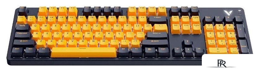 Клавиатура Rapoo V500 Pro Multimode 2024 (темно-синий/желтый) - Изображение №2 — Интернет-магазин ПроЗаказ