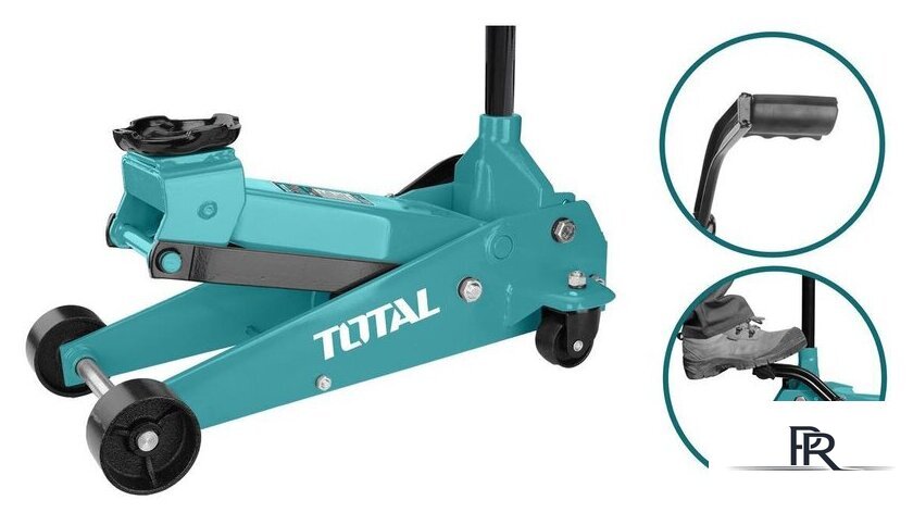 Подкатной домкрат Total THT10833 3т - Изображение №1 — Интернет-магазин ПроЗаказ