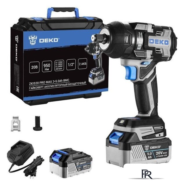 Гайковерт Deko ZKIS20 Pro Max 083-1088 (с 2-мя АКБ, кейс) - Изображение №1 — Интернет-магазин ПроЗаказ