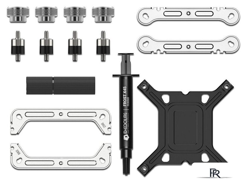 Система жидкостного охлаждения для процессора ID-Cooling FX240 LCD White - Изображение №13 — Интернет-магазин ПроЗаказ