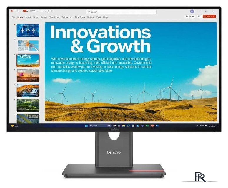 Монитор Lenovo ThinkVision P24QD-40 64B1GAT1UK - Изображение №1 — Интернет-магазин ПроЗаказ