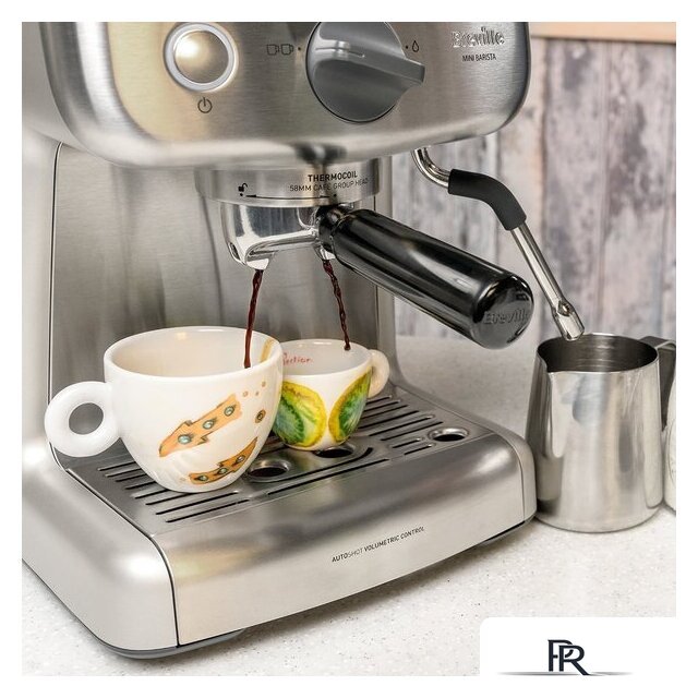 Рожковая кофеварка Breville VCF125X - Изображение №8 — Интернет-магазин ПроЗаказ