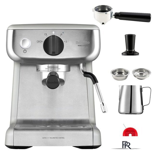 Рожковая кофеварка Breville VCF125X - Изображение №2 — Интернет-магазин ПроЗаказ